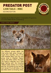 thumbnail of Predator Post – Lion Tails MNC Second Edition-1
