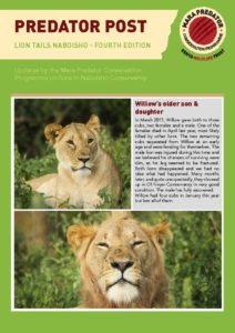 thumbnail of Lion Tails Naboisho 4th Edition