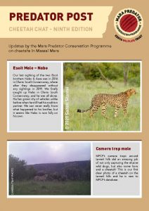 thumbnail of Cheetah Chat Ninth Edition